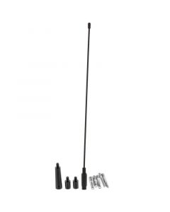 Metra AW-RMF2 17 inch Black Wire Wound Replacement Mast with adapter set - Main
