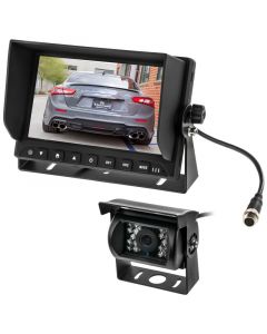 Safesight SC9012 7 inch Reverse Backup Camera System with 120 Degree Wide Angle Camera