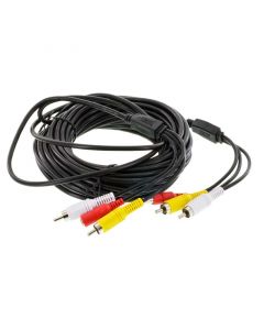 20 Meter Double Shielded RCA Audio / Video / Power Cable