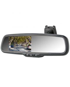 Safesight RVMZH4300 4.3" OEM Replacement Rearview Mirror with 4.3" LCD Display