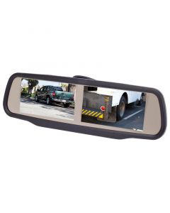 Safesight TOP-SS-M4302 Clip On 4.3 inch Dual Screen Rear View Mirror Monitor