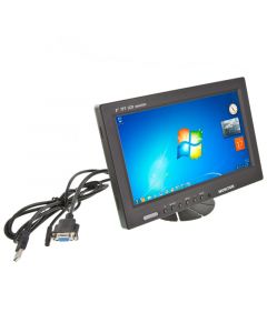 Safesight Clarus TOP-PD9001VT 9 Inch VGA Touchscreen LCD Monitor with Headrest shroud and RCA video inputs