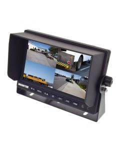 Safesight TOP-SS-D7004Q 7 Inch LCD Monitor with Quad screen - (4) Pin Audio / Video inputs
