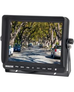 SafeSight TOP-SS-D8001 8" Commerial Backup Monitor - 2 Video inputs
