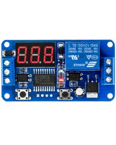 Quality Mobile Video DTR-01 12V Home Automation Delay Timer Control Switch Module with LED Digital Display 