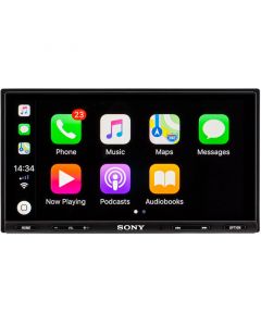 Sony XAV-AX5500 Double DIN Digital Receiver with 6.95" Capacitive Touchscreen Display, Apple Carplay and Android Auto