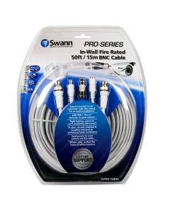 Swann SWPRO-15MFRC 50 foot Video & Power Cable - Cable package
