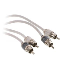 T-Spec V10RCA-102 10 Foot V10 Series Two-channel RCA Audio Cable in Matte Pearl