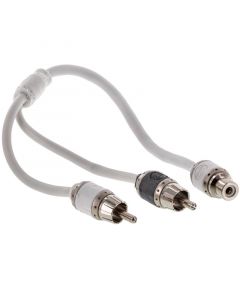 T-Spec V10RCA-Y1 V10 Series RCA Y-Cable (1) Female to (2) Male Connector - Matte Pearl