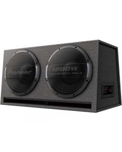  Pioneer TS-WX1220AH Dual 12" Ported Subwoofer Enclosure with Built-in Amplifier