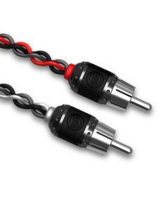 T-Spec V12RCA-174 17 Foot V12 Series Four-Channel Audio Cable in Black and Red