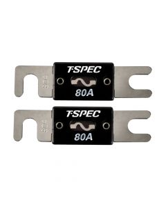 T-Spec V8-ANL80 V8 Series 80 Ampere Nickel Plated ANL Fuses - 2 Pack