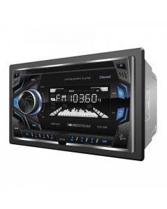 Soundstream VCD-22B Double-DIN In-Dash CD Receiver with USB and Bluetooth