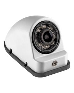 Audiovox Voyager VCMS50RWT 1/4" Right Side Mount Color Camera with 80 degree Wide Angle - White housing