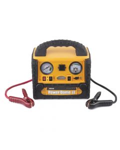 Wagan Tech WGN2464 Power Dome LT Portable 120-volt AC and 12-volt DC power supply, Air compressor, Jump starter, USB power charger and LED worklight