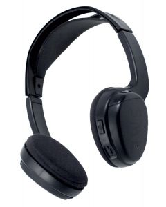 Power Acoustik WLHP-200 2-Channel Wireless IR Headphones for Vehicles
